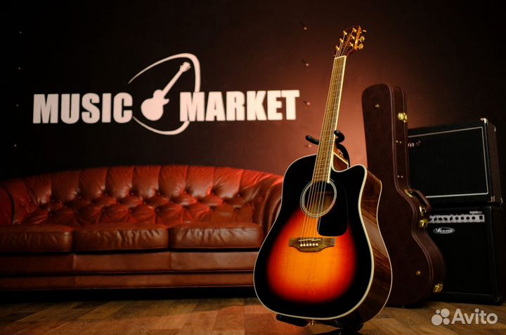 Электроакустическая гитара Takamine (комплект)