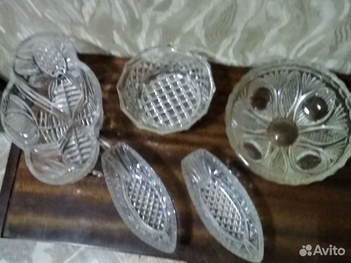 Хрустальная ваза