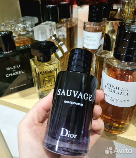 Распив мужской парфюм Dior Sauvage Blue de Chanel