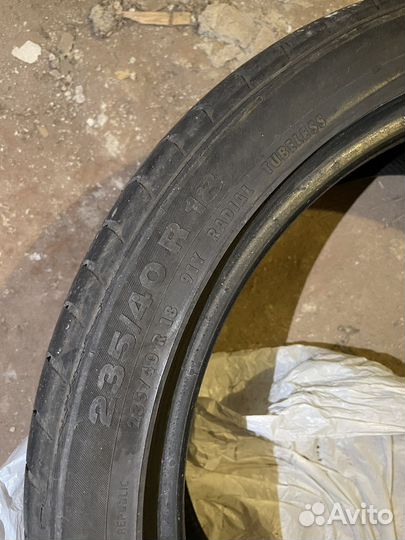 Continental ContiSportContact 3 40/7 R18