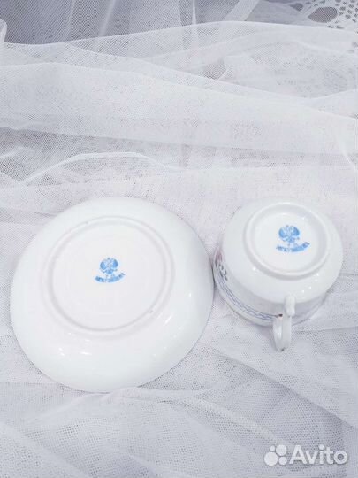 Чайная пара Кузнецов антиквариат