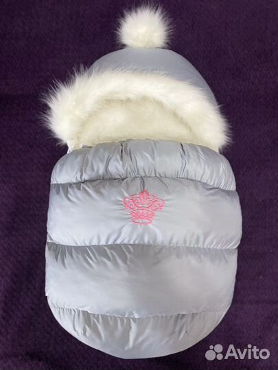 Комплект на выписку для девочки зима