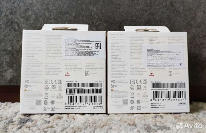 Беспроводные наушники xiaomi redmi buds 4 lite