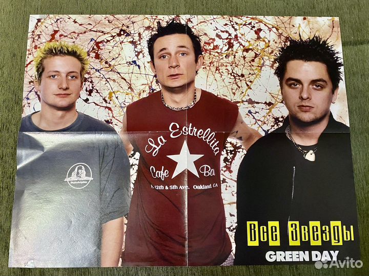 Постеры плакаты Green day сестры Олсен