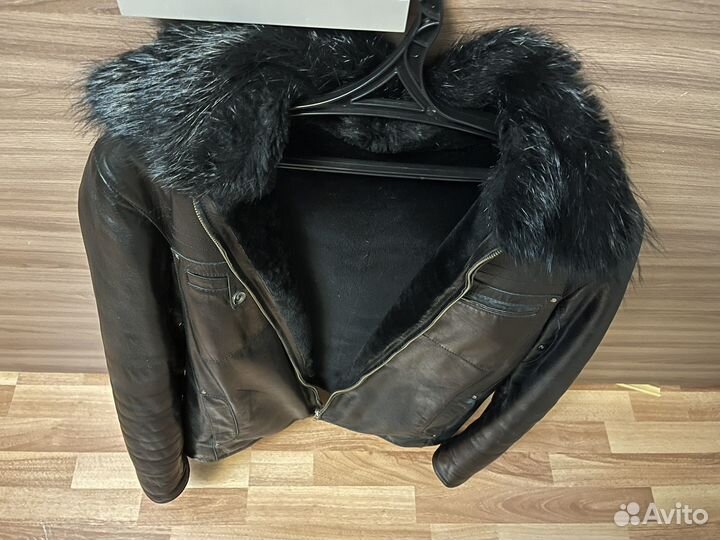 Дубленка коженная