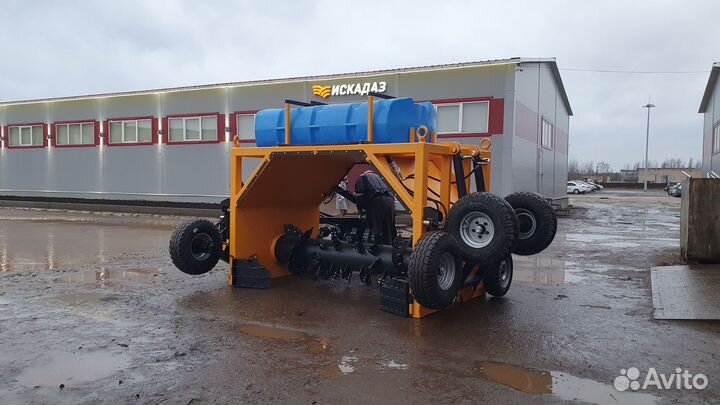 Прицепные ворошители компоста серии вик искадаз