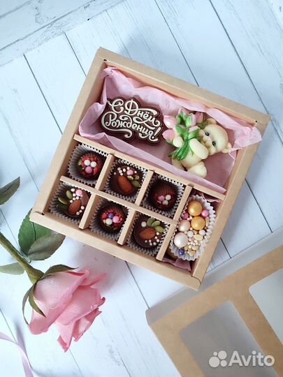 Съедобные подарки Шоколадные наборы 8 марта