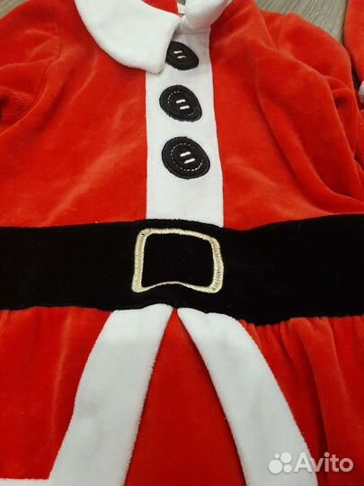 Новогодний костюм санта клауса