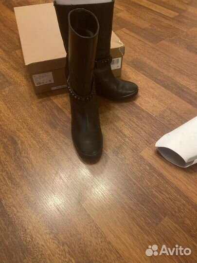 Полусапоги женские натуральная кожа 36