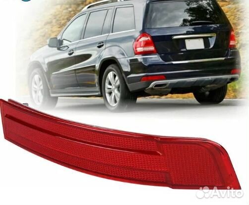 Отражатель заднего бампера X164 2006