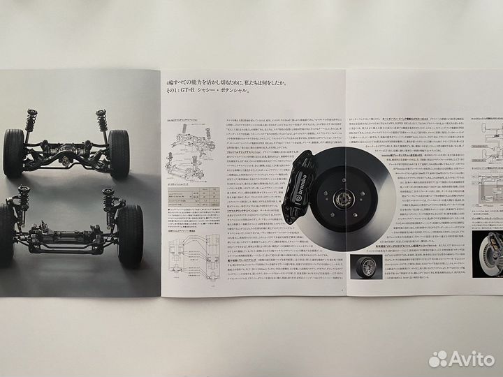 Дилерский каталог Nissan Skyline GT-R 1995 bcnr33