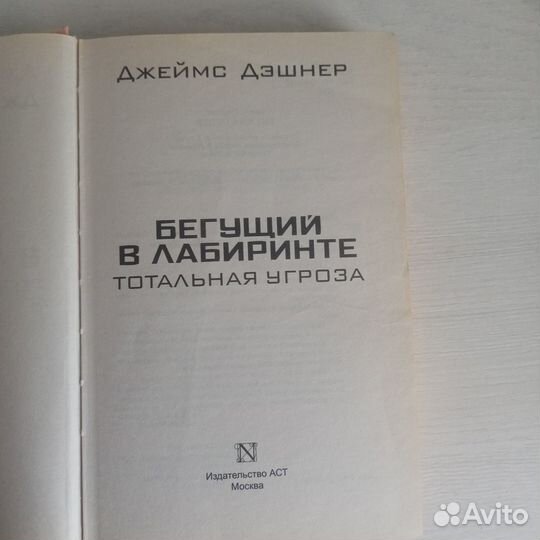 Книга Бегущий в лабиринте