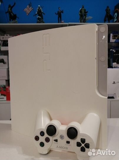 Редкая белая PS3 Slim 320GB - обменяем