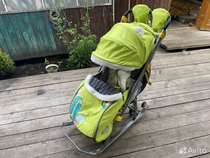 Санки коляска Ника 7-2