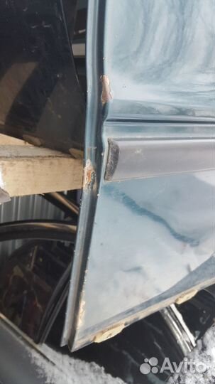 Дверь задняя левая audi 80 b4 зеленая ауди б4 lz6m