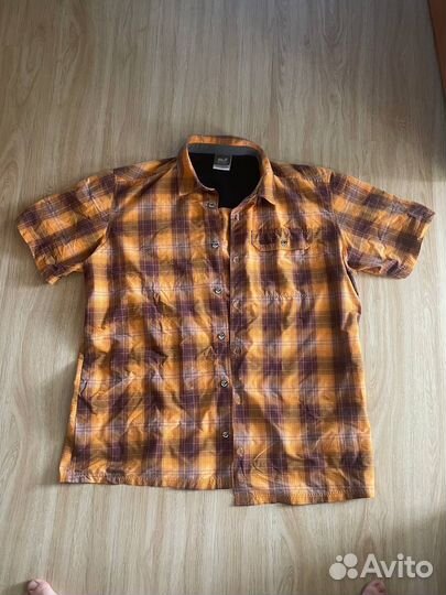 Jack wolfskin рубашка