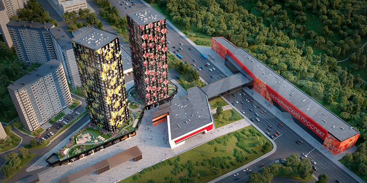 1-к. квартира, 27,1 м², 19/28 эт.