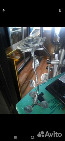 Подсвечник кованный