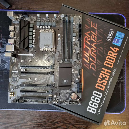 Gigabyte B660 сокет 1700