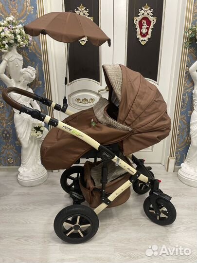 Коляска verdi 3 в 1 pepe eco