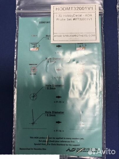 Дополнение к моделям Hobby Decal 32001M1