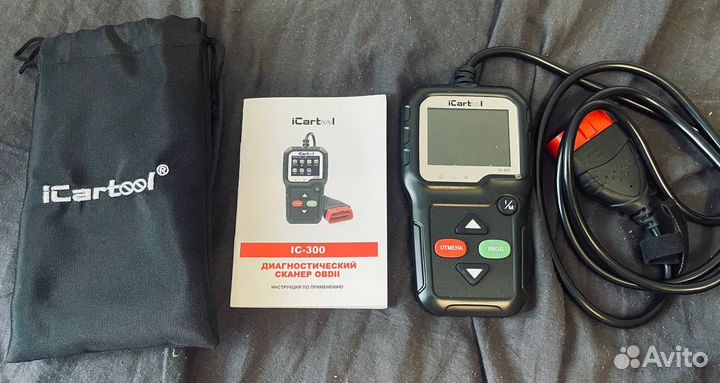 Диагностический автосканер OBD II модель : IC-300