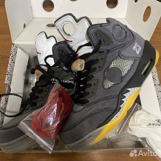 Nike air jordan 5 off-white