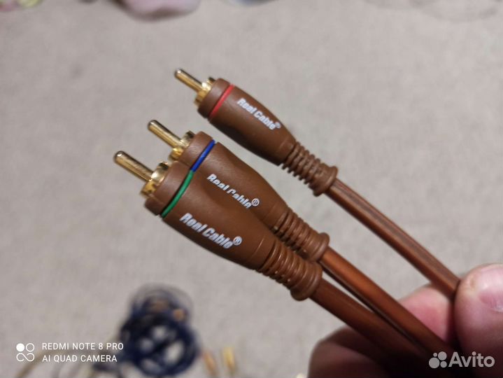 Высококачественные провода тюльпан аудио видео