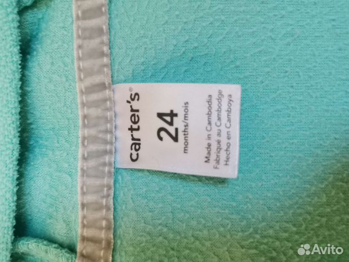 Толстовка carters 24 мес