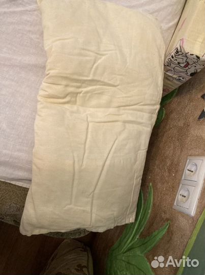 Бортики в детскую кроватку с подушкой