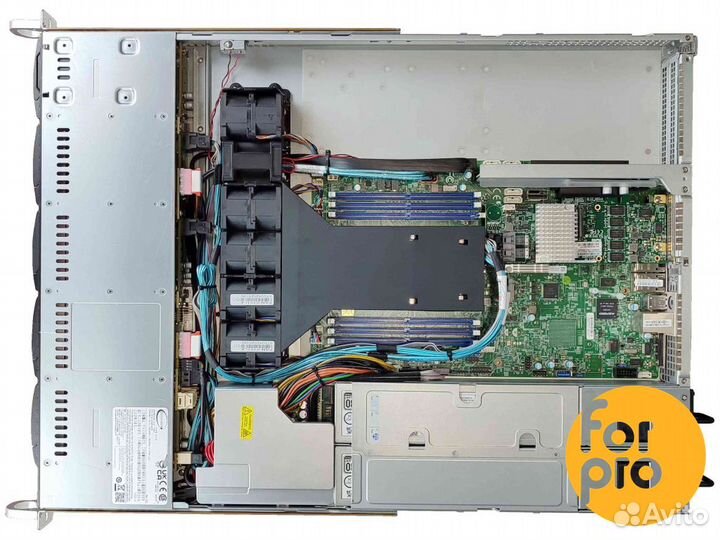 Сервер Supermicro 116 10SFF 4208Sil 96GB