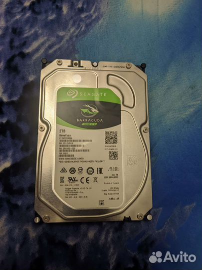 Жесткий диск seagate barracuda 2TB