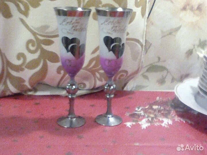 Свадебные фужеры