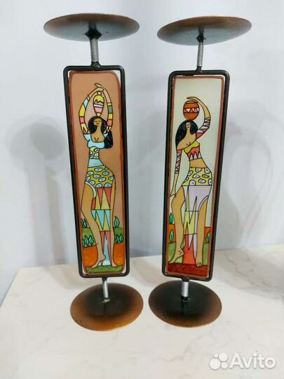 Подсвечники (Африка), Кувшин/ваза (Индия)