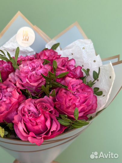 Пионовидные розы,Доставка цветов Калининград