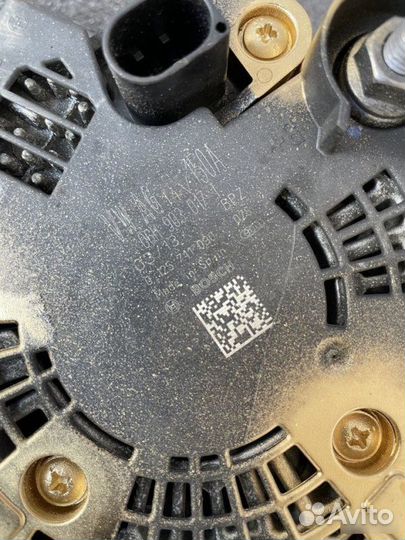 Генератор Audi A4 B8 2.0 tfsi multitronic