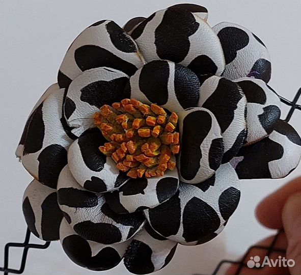 Ободок для волос ручной работы