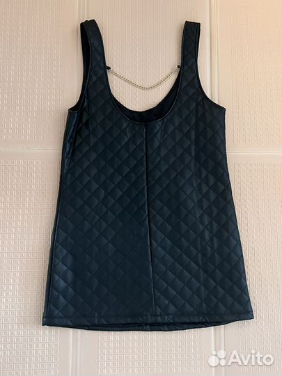 Сарафан кожаный incity новый