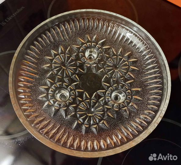 Блюдо. Хрусталь СССР