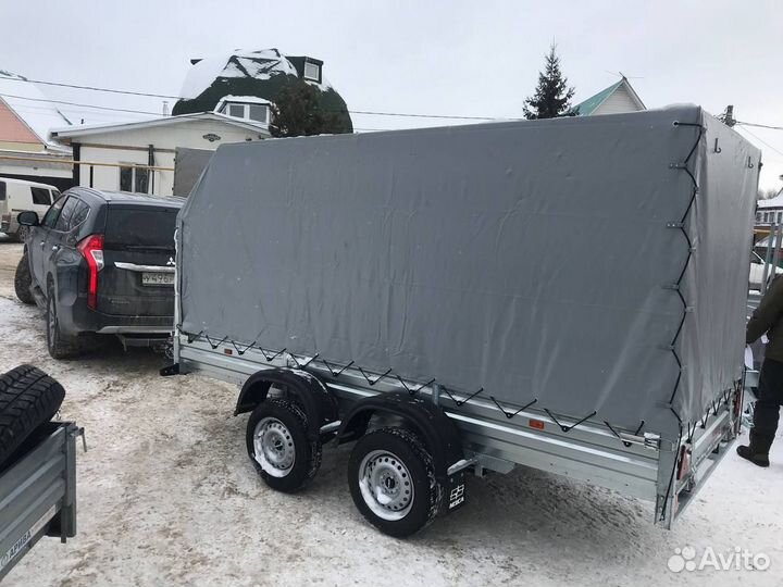 Прицеп двухосный от мзса. Рассрочка. Доставка