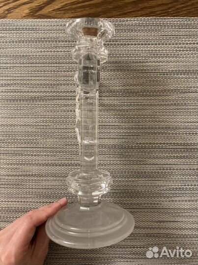 Подсвечник хрустальный Крест