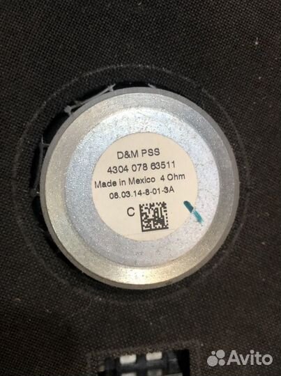 Комплект акустики BMW X3