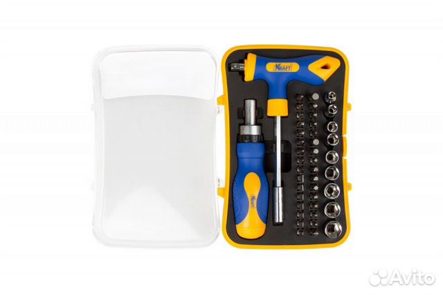 Набор: т-образная отвертка с насадками-битами и то