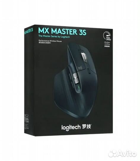 Беспроводная мышь Logitech MX Master 3S, графитовы