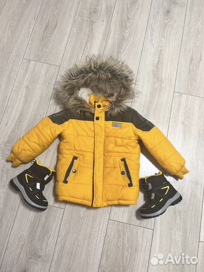 Куртка и сапожки за