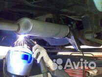 Удаление катализатора. Ремонт глушителя