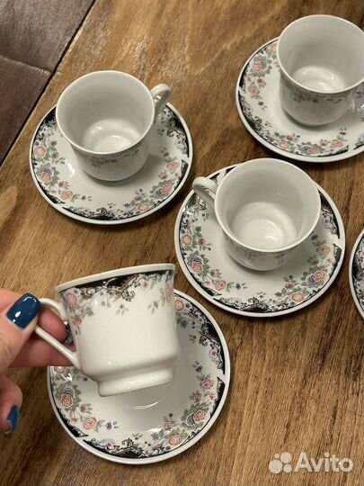 Сервиз кофейный Китай винтаж