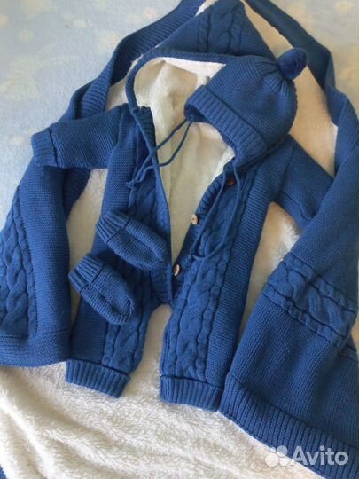 Комплект на выписку осень весна для мальчика