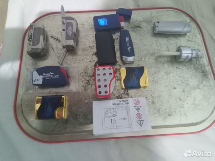 Зажигалки рабочие с газом и без