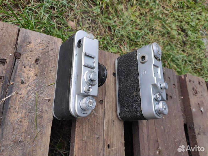 Фотоаппарат фэд-4,Zorki-4, за 2шт, неисправны